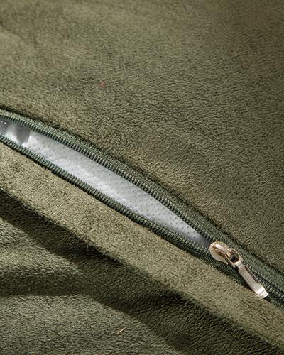 Jade Възглавница Плюш, Каки, 45 X 45 Cm