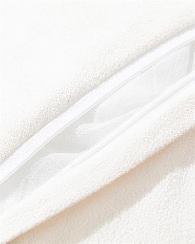 Jade Декоративна Калъфка За Възглавница Плюш, Светло Сиво, 45 X 45 Cm