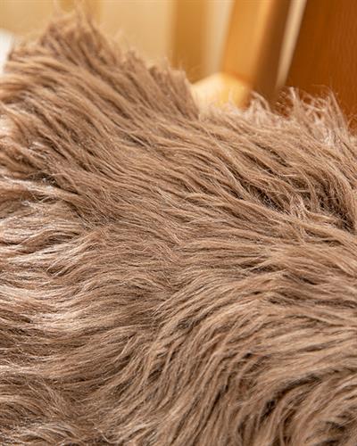 Jade Възглавница Плюш, Кафяво, 45 X 45 Cm