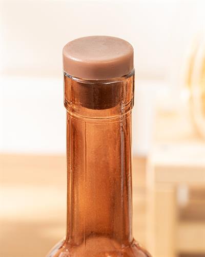 Jaden Glass Capped Oil Cup 250 ml Brown