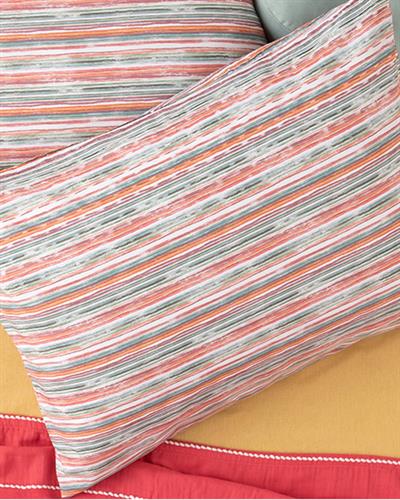 Jardin Aquarelle Кълъфка За Възглавни 2Бр., Памучен, Зелена Хвойна – Кехлибар, 50 X 70 Cm