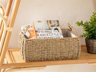 Jeanne Кошница Кафяво, 36 X 26 X 16 Cm