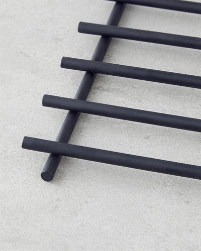 Jimena Кухненски Прибори Подложка За Топло Сервиране Метал 20x20 см Черен