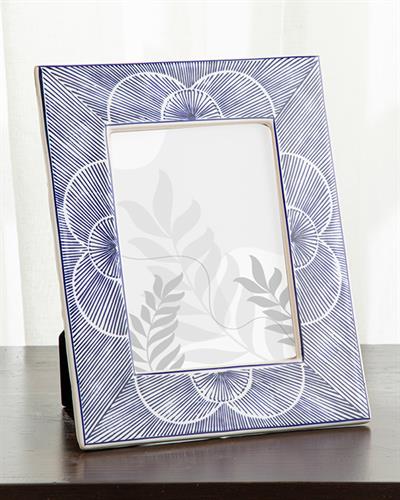 Johanna Рамка Порцелан, Синьо Бяло, 13 X 18 Cm