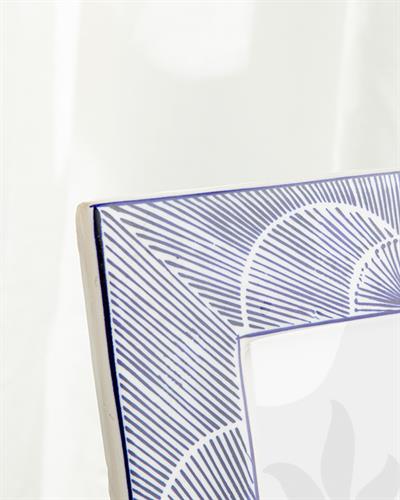 Johanna Рамка Порцелан, Синьо Бяло, 13 X 18 Cm