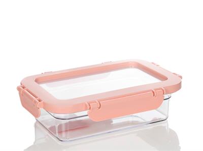 Jonah КУТИЯ ЗА СЪХРАНЕНИЕ Единичен Пластмасов 0,6 L Pink