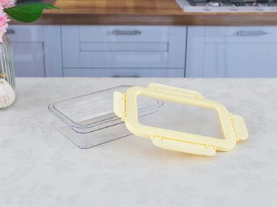 Jonah КУТИЯ ЗА СЪХРАНЕНИЕ Пластмасов 0,6 L Yellow.