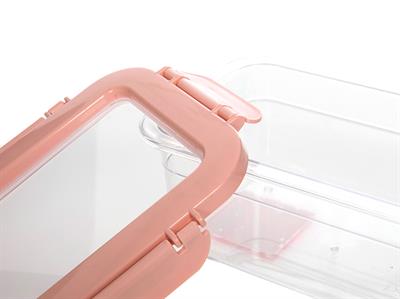 Jonah КУТИЯ ЗА СЪХРАНЕНИЕ Единичен Пластмасов 1 Litre Pink