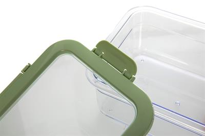 Jonah КУТИЯ ЗА СЪХРАНЕНИЕ Единичен Пластмасов 2,2L Green