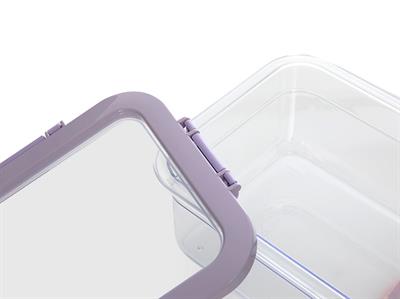 Jonah КУТИЯ ЗА СЪХРАНЕНИЕ Единичен Пластмасов 2,2L Lilac.