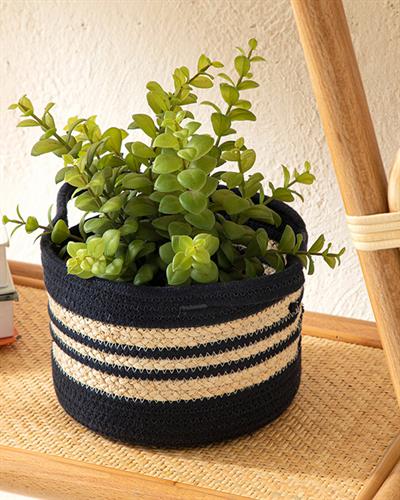 Julia Кошница Тъмно Синьо, 20 X 20 X 14 Cm