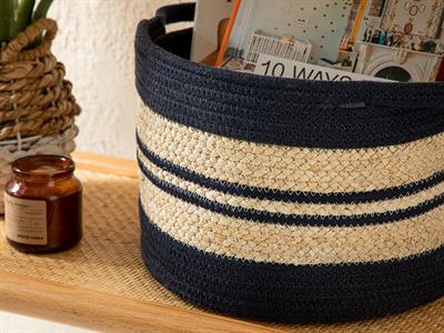 Julia Кошница Тъмно Синьо, 25 X 25 X 17 Cm