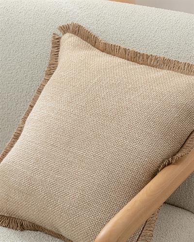 Jute Glory Декоративна Калъфка За Възглавница Юта, Бежово, 45 X 45 Cm