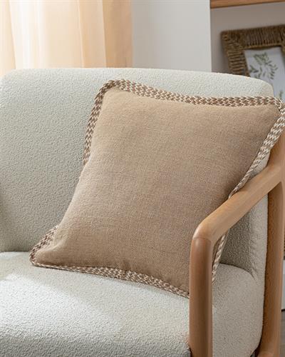 Jute Greta Декоративна Калъфка За Възглавница Юта, Бежово, 45 X 45 Cm