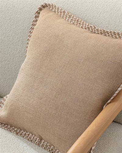 Jute Greta Декоративна Калъфка За Възглавница Юта, Бежово, 45 X 45 Cm