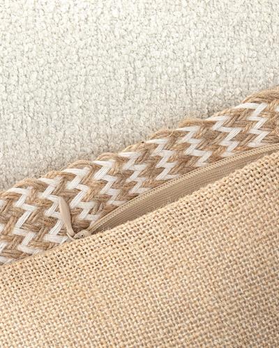 Jute Greta Декоративна Калъфка За Възглавница Юта, Бежово, 45 X 45 Cm