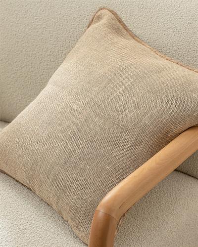 Jute Mia Декоративна Калъфка За Възглавница Юта, Бежово, 45 X 45 Cm