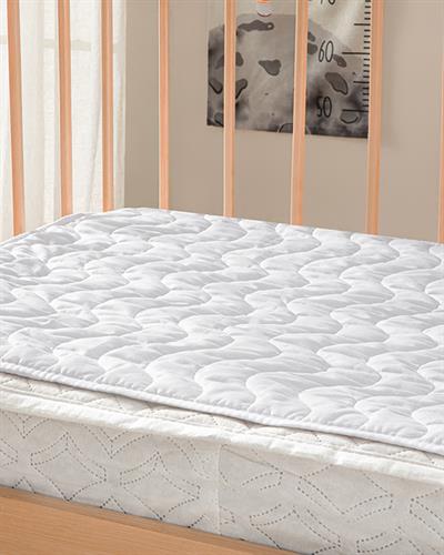 Kapitoneli Бебешки Протектор За Матрак С ластик Устойчив на влага 70x140 см Бял