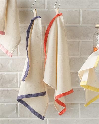 Karen Кърпа За Изсушаване Памучен, Жълто, 30 X 30 Cm