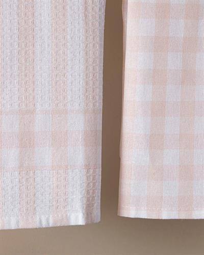 Karla Кърпа За Сушене 2 бр. Памучен 40x65 см Розов