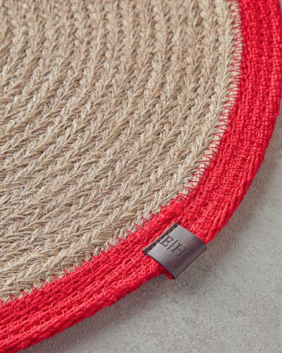 Karlına Подложки За Хранене 2 бр. Юта 38 см Червен