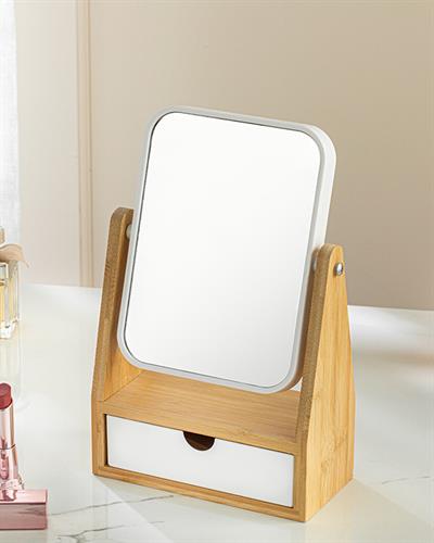 Katelyn Bamboo bureau Mirror 16x8x26,5cm Natural