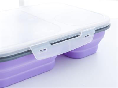 Kelly КУТИЯ ЗА СЪХРАНЕНИЕ С капак Силикон Lilac.