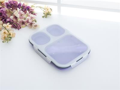 Kelly КУТИЯ ЗА СЪХРАНЕНИЕ С капак Силикон Lilac.