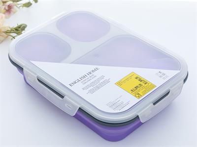 Kelly КУТИЯ ЗА СЪХРАНЕНИЕ С капак Силикон Lilac.