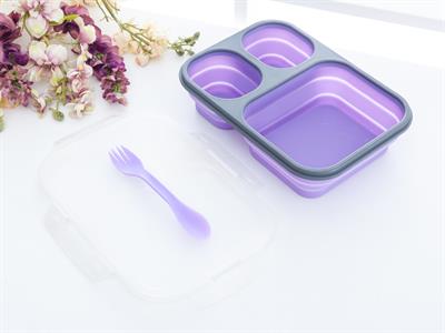 Kelly КУТИЯ ЗА СЪХРАНЕНИЕ С капак Силикон Lilac.