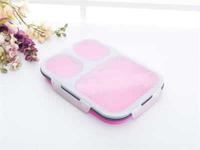 Kelly КУТИЯ ЗА СЪХРАНЕНИЕ С капак Силикон Pink