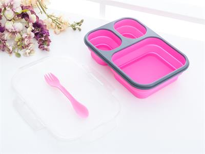 Kelly КУТИЯ ЗА СЪХРАНЕНИЕ С капак Силикон Pink