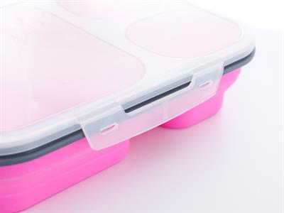 Kelly КУТИЯ ЗА СЪХРАНЕНИЕ С капак Силикон Pink