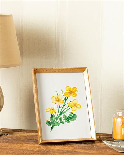 Kelsey Рамка Златисто, 13 X 18 Cm