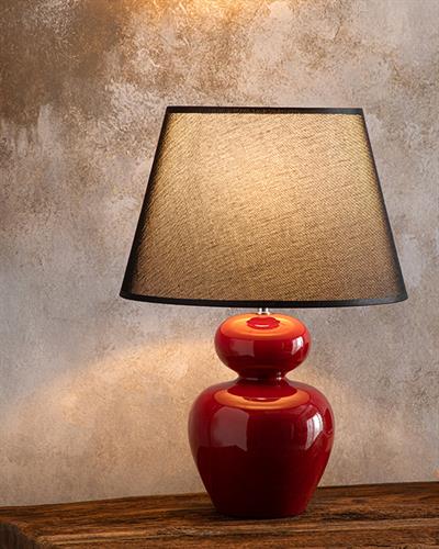 Kelsey Абажур 30x43 см Червен