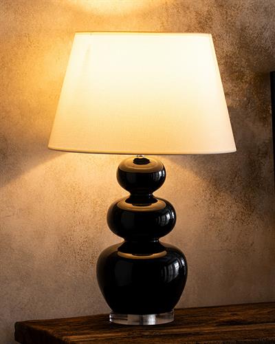 Kelsey Абажур Черно, 35 X 55 Cm