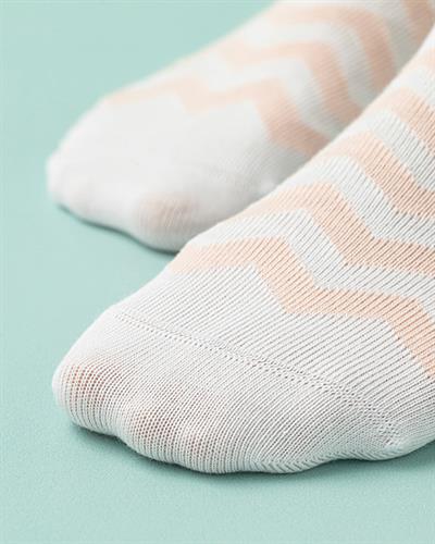 Kelsy Чорапи Дамски 4 Бр., Памучен, Розово-Сиво, 36-40