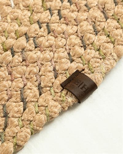 Kenzie Декоративен Килим От Юта Юта, Многоцветен, 120 X 120 Cm