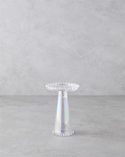 Kiara Свещник 15 см Блясък ирис