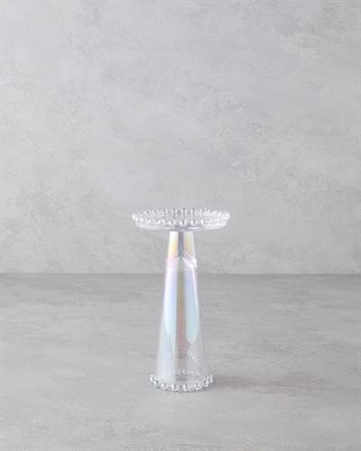 Kiara Свещник 18 см Блясък ирис