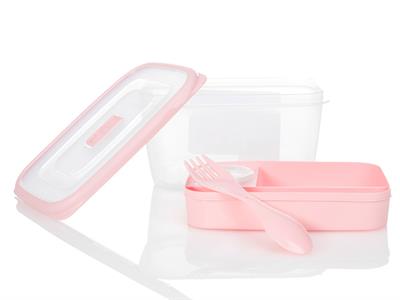 Kita КУТИЯ ЗА СЪХРАНЕНИЕ Пластмасов 1,7L Pink