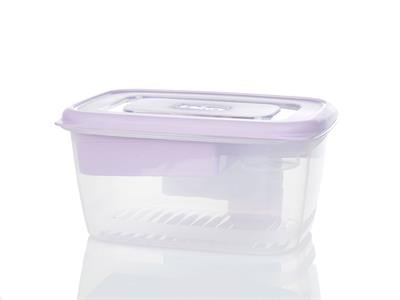 Kita КУТИЯ ЗА СЪХРАНЕНИЕ Пластмасов 1,7L Purple.