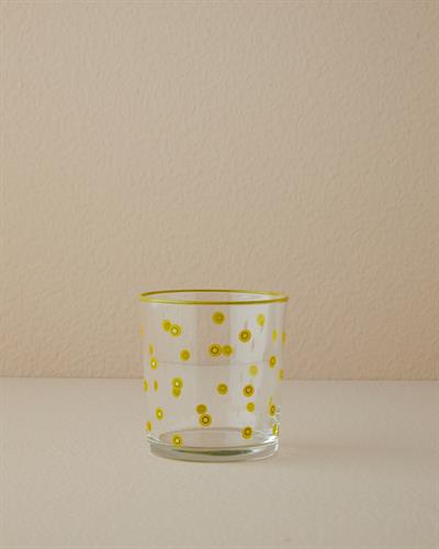 Kiwi Чаша 3 бр. Стъкло 380 мл Зелен