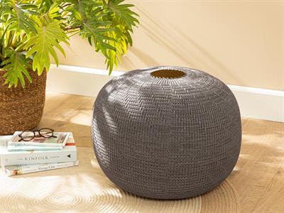 Knit Табуретка Плитка, Кафяво, 40 X 45 Cm