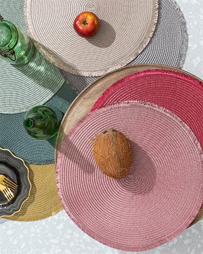 Kokina Подложки За Хранене 2 бр. Полипропилен 38 см Тъмнозелен