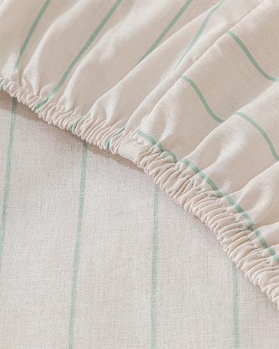 Kuzu Бебешки Спален Комплект Унисекс, Памучен, Бежово, 100 X 150 Cm