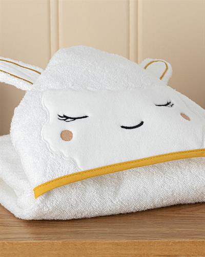 Kuzu Бебешка Хавлия Памучен, Горчица, 75X75 Cm