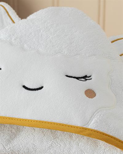 Kuzu Бебешка Хавлия Памучен, Горчица, 75X75 Cm