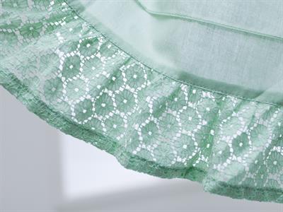 Lace 1 КУХНЕНСКА ПРЕСТИЛКА С дантела 60x80 cm Green