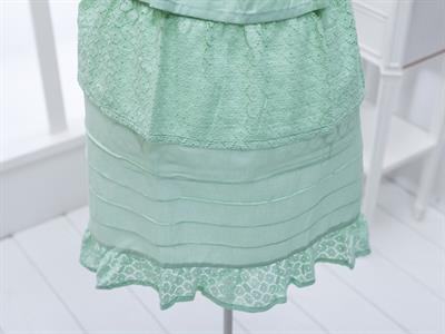 Lace 1 КУХНЕНСКА ПРЕСТИЛКА С дантела 60x80 cm Green